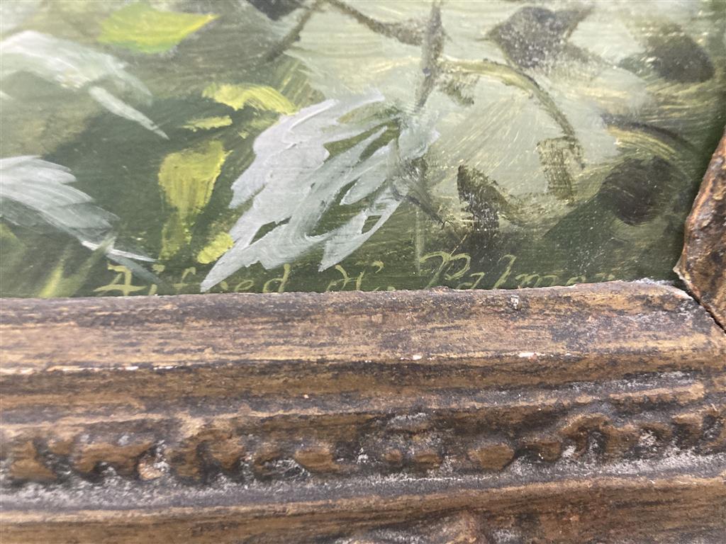 Alfred Hawkins Palmer (1905-1984), oil on board, River landscape, signed , 49.5 x 60cm